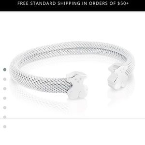 COPY - Tous Bear bangle silver bracelet